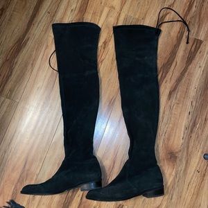 Stuart Weitzman black Lowland boots 7.5